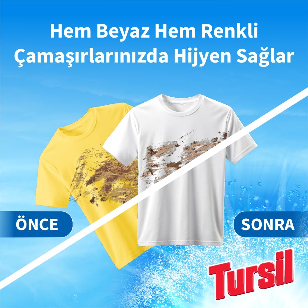 Tursil Yoğun Ferahlık Toz Deterjan 6KG (2 paketi)