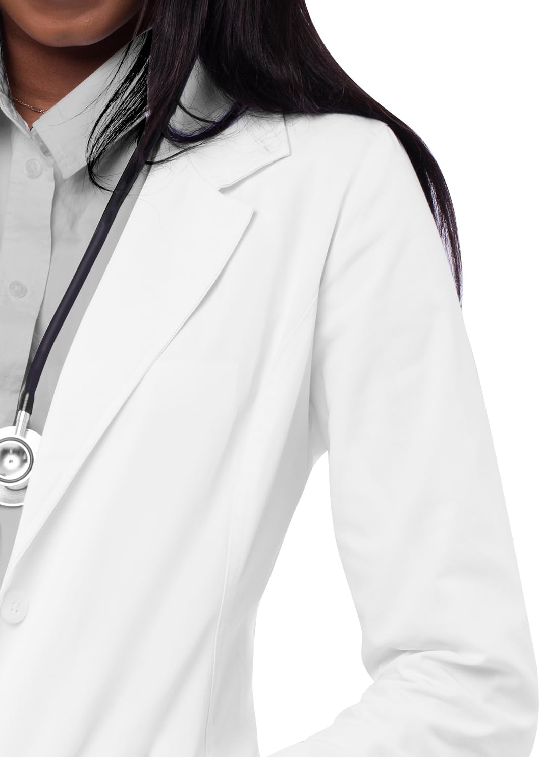 Adar Universal Lab Coats for Women - Tailored 28" Consultation Lab Coat - Image 6