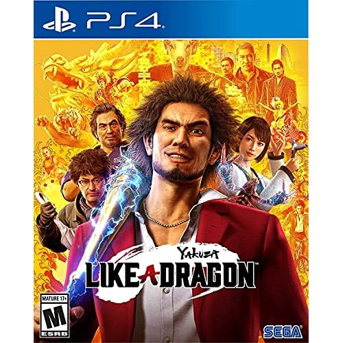 Yakuza: Like A Dragon - PlayStation 4 (Japanese Language Game))