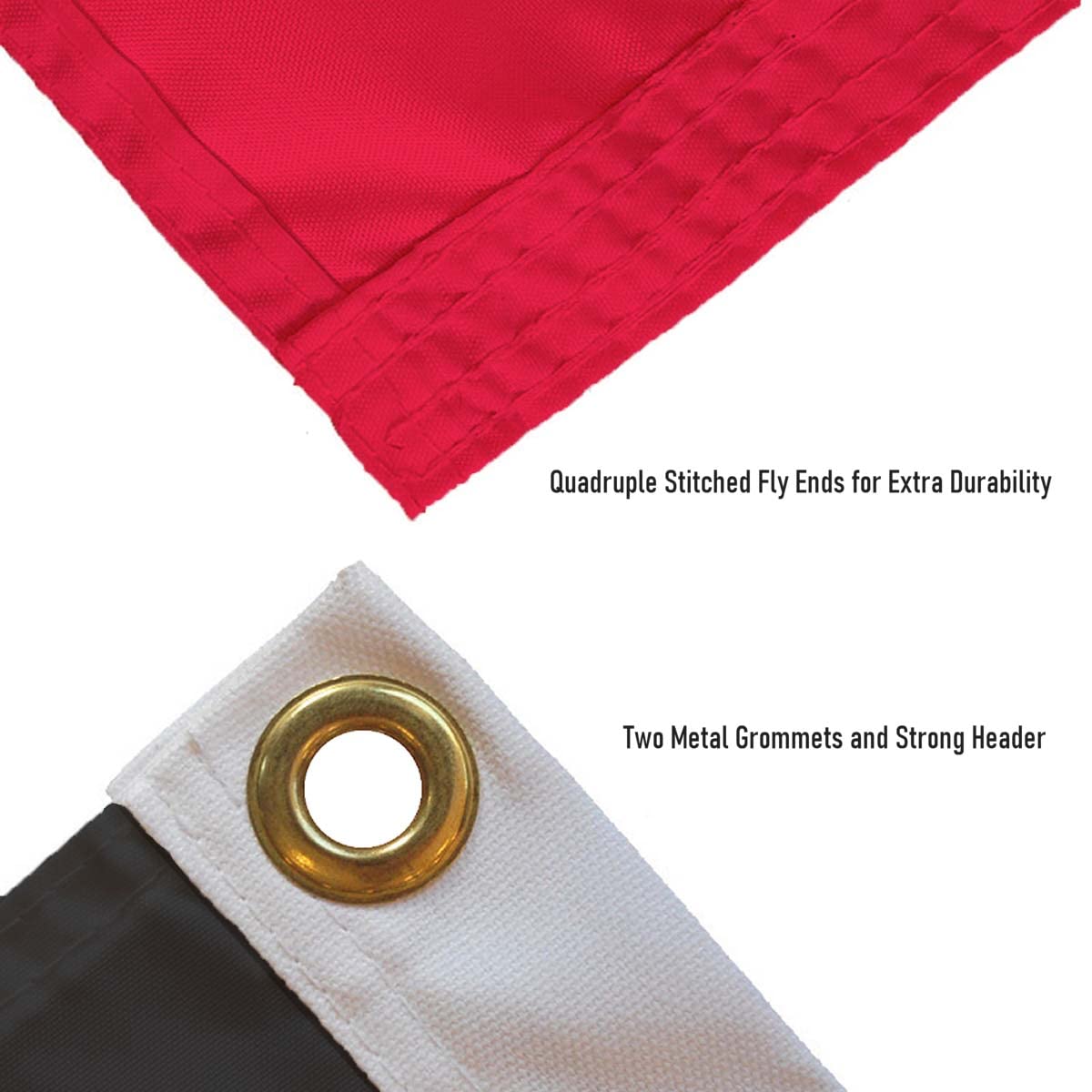 Fairfield University Gartenflagge – Doppelseitig, 100% Polyester, Mit Hirsch-Design – Offiziell Lizenziert