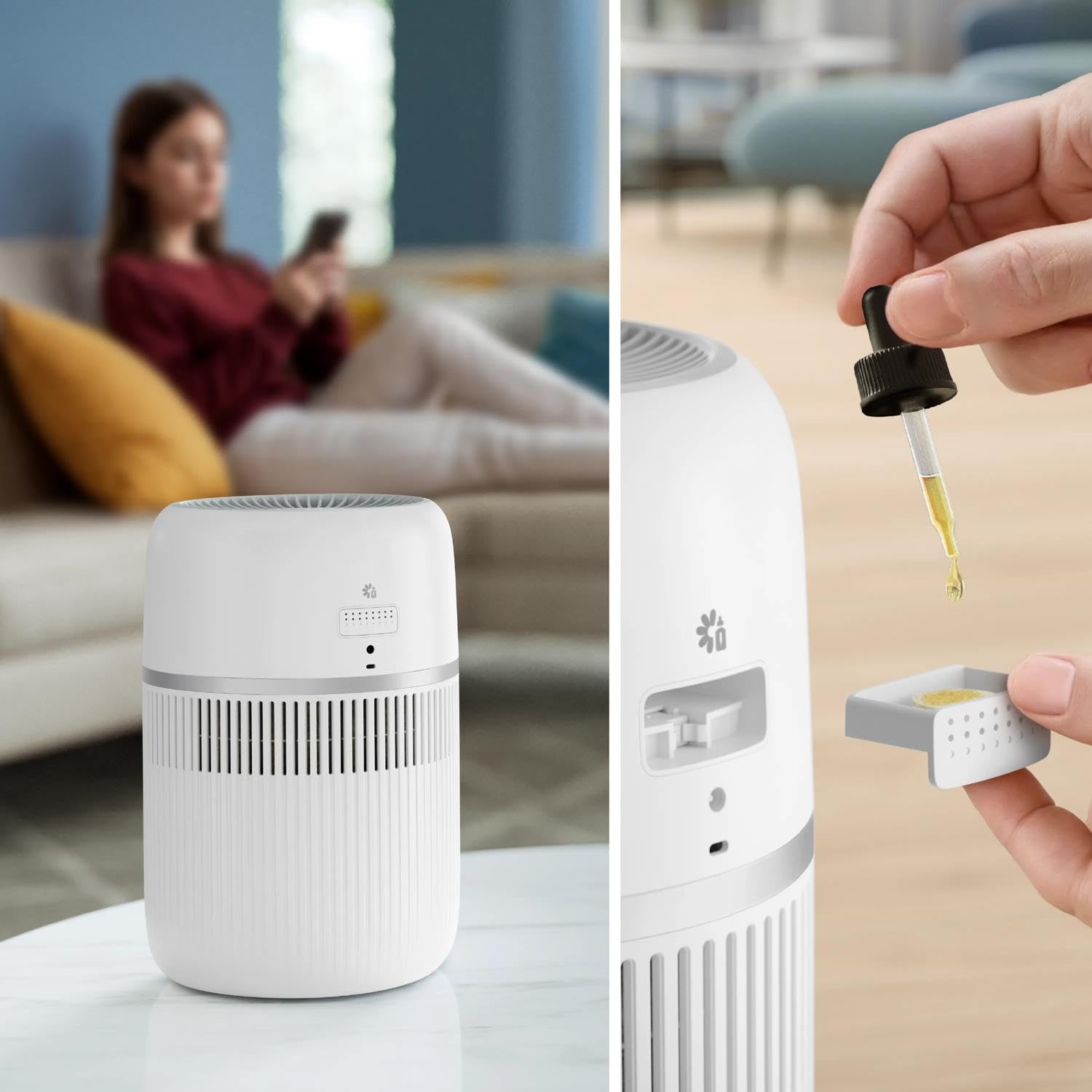 HU4210 - Umidificatore Ambiente d'Aria Ultrasonico 3.5 Litri 300 Ml/H Timer Bianco