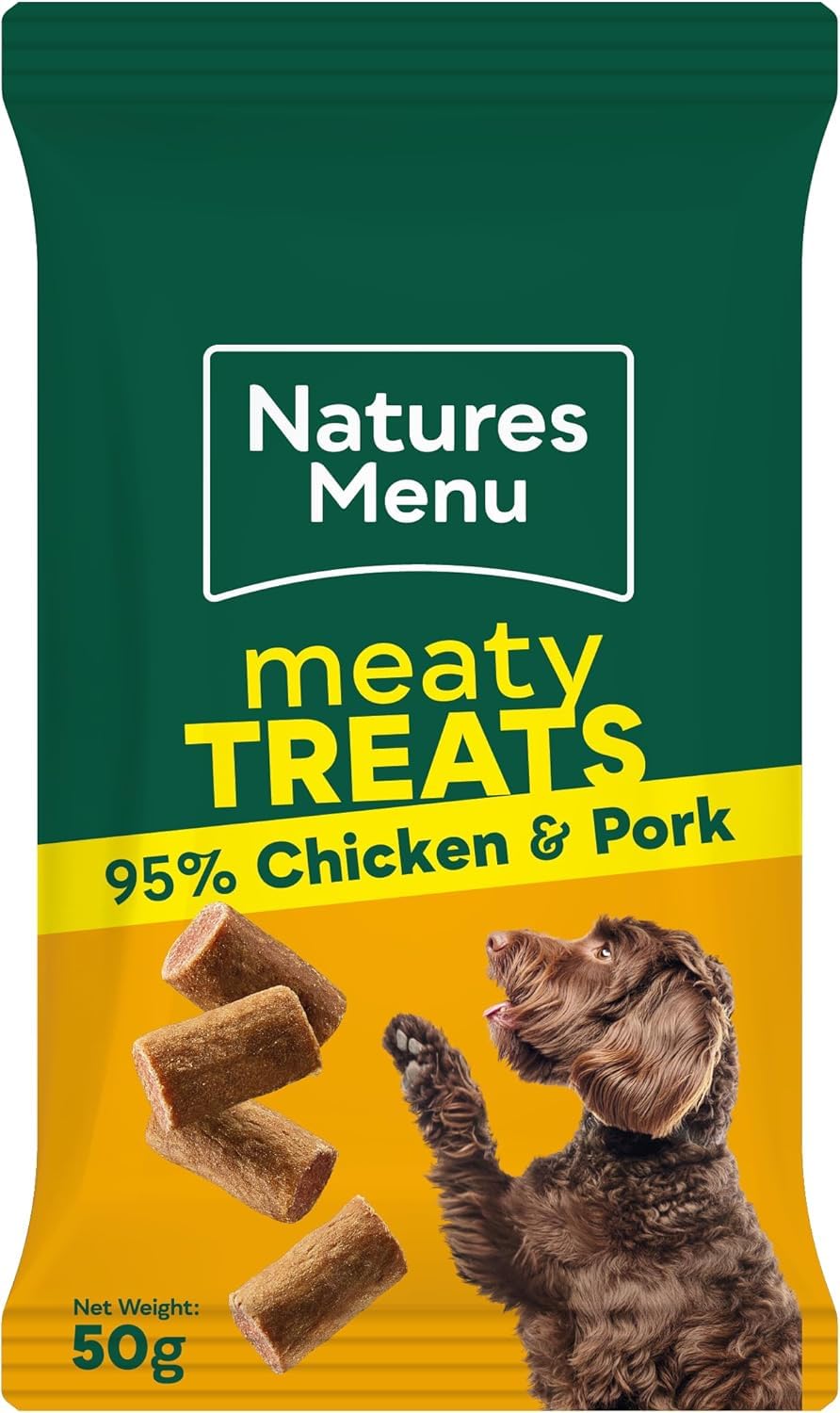 Natures Menu Chicken Original variety Real Meaty Dog Treats 50g