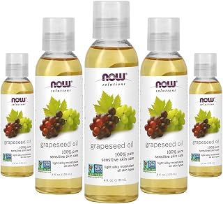 QCYDOBRASIL Óleo de Semente de Uva 118ml Grapeseed Oil 5 unidades Produto Importado