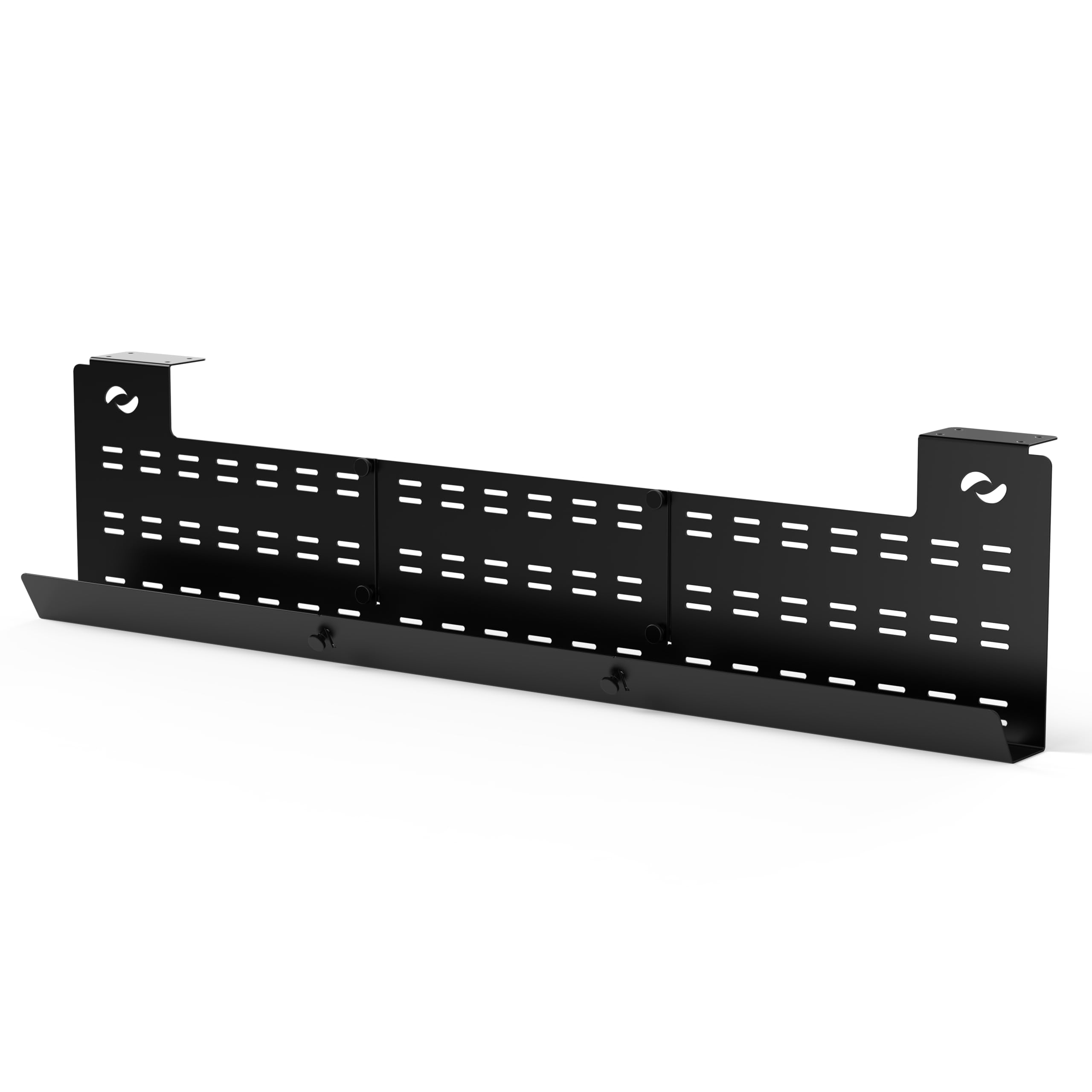 HumanCentric Plateau de gestion des câbles sous le bureau et cordon d'ordinateur, taille M