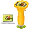 Kids Microscope, 2 IPS Screen 1000X Portable Microscope for Kids, Photo and Video Camera, Christmas Birthday Gifts for Age 3 4 5 6 7 8 9 10 11 12 Girls Boys