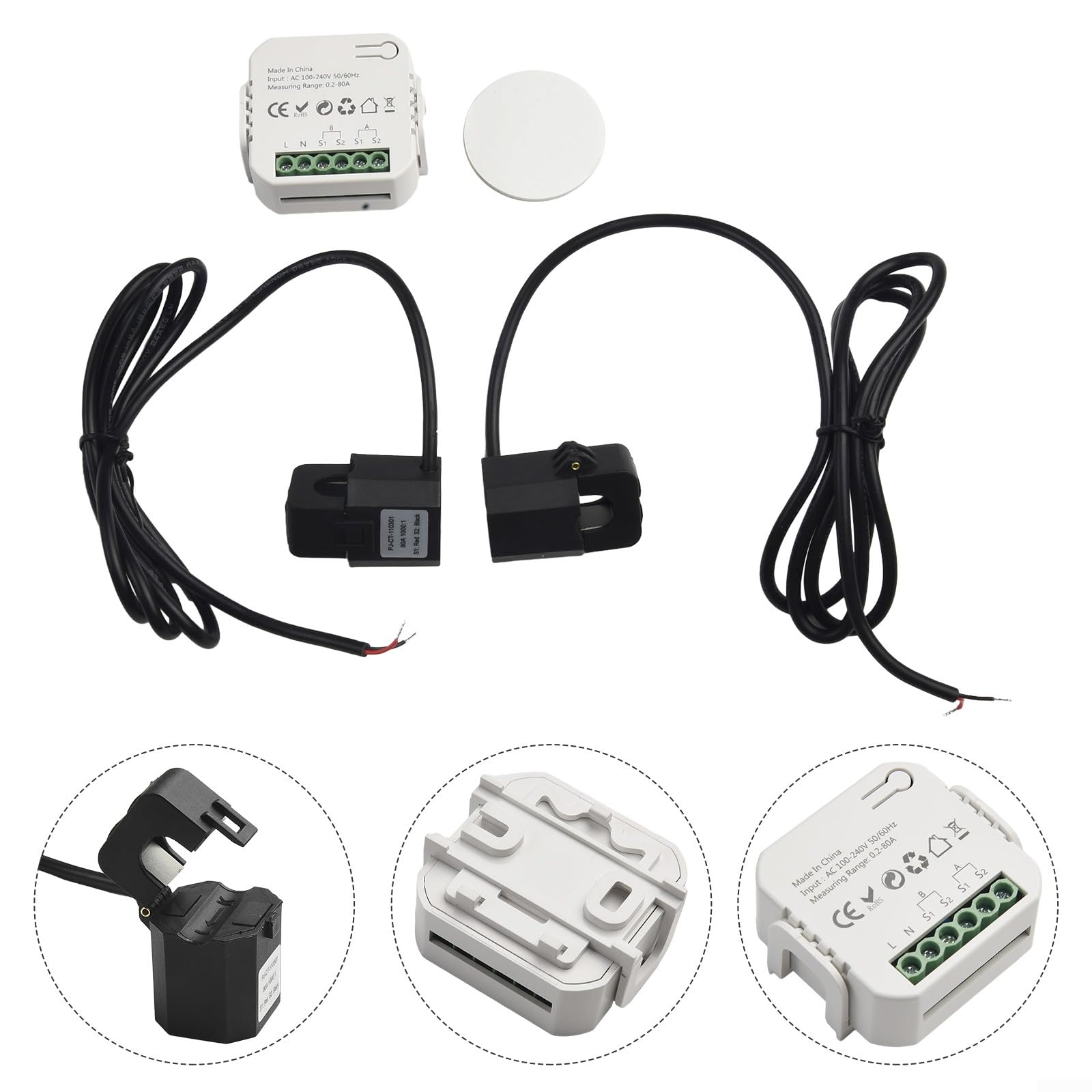WIFI Smart Energy Meter: Dual Channel Smart Energy Monitor, Smart Power WIFI Smart Energy Meter: Dual Channel Smart Energy Monitor, Smart Power