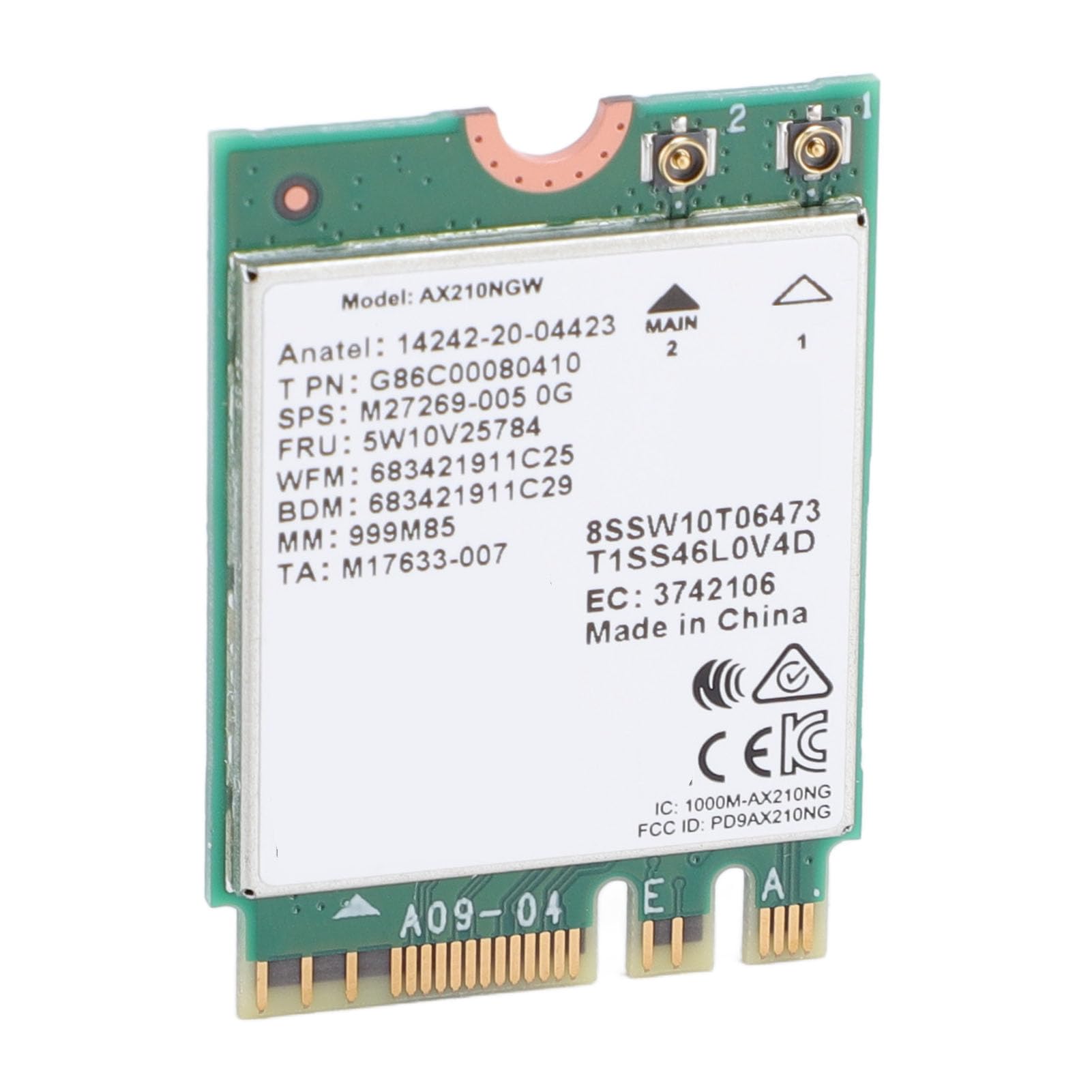 AX210NGW Wireless Card,5374Mbps Tri Band