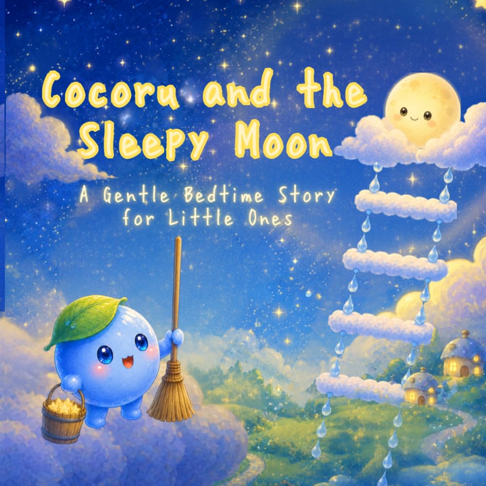 Cocoru and the Sleepy Moon: A Gentle Bedtime Story for Little Ones