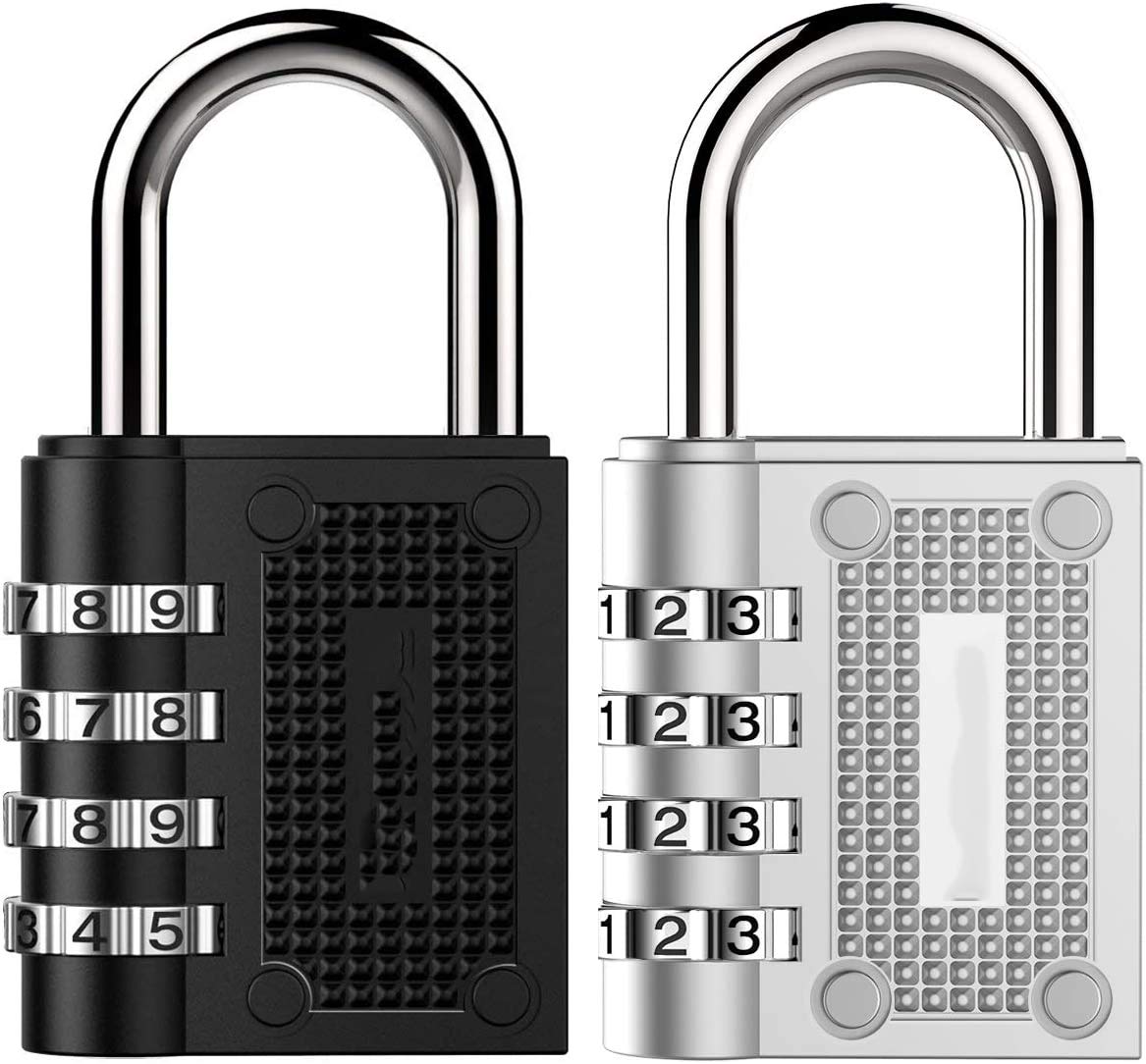 Number Code Lock for School Locker & Gym Gate - Coded Padlock Locker Lock