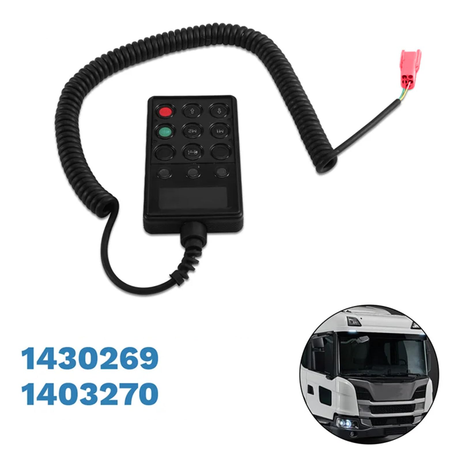 Unidad de control remoto de suspensión neumática de confianza para camiones pesados, muebles consistentes y suaves 1430269 1403270 1934660 1506033 unidad de control remoto de suspensión de