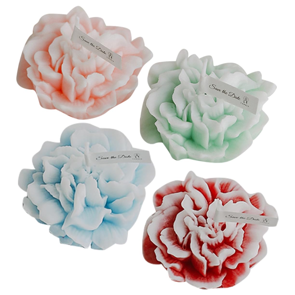 IMIKEYA 16stücke Blumige Duftkerzen Sojawachs Aromatische Kerzen Für Muttertag Hochzeiten Und Partys Und Entspanntes Für Zuhause