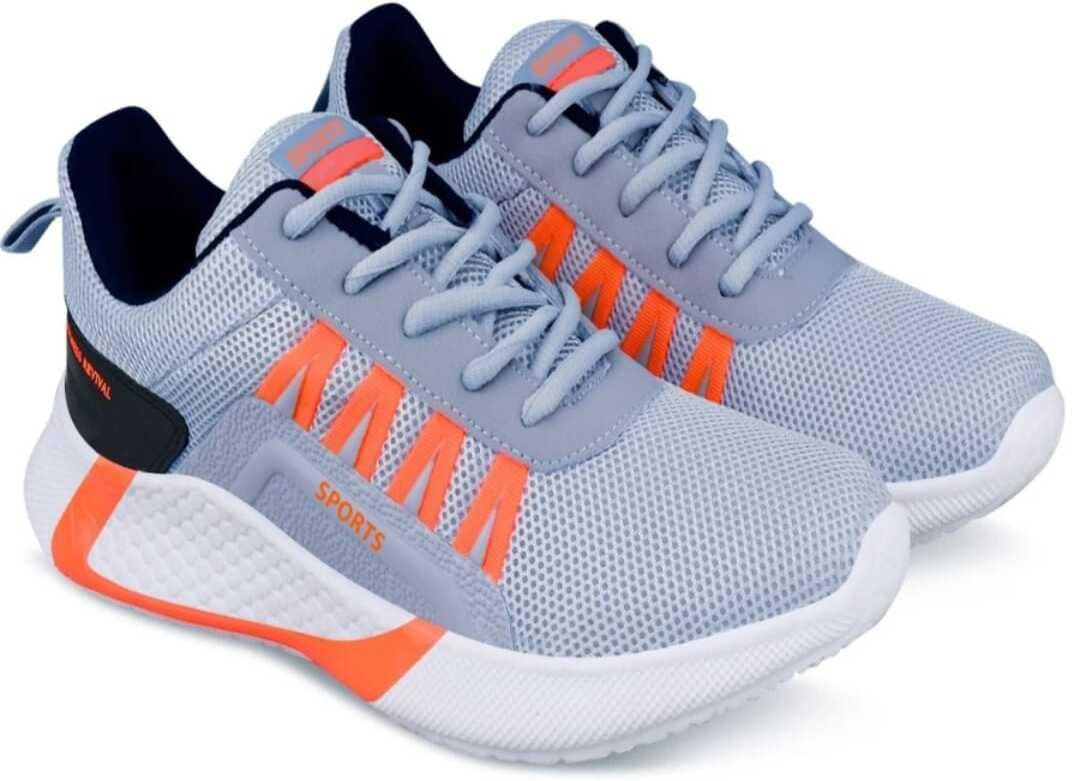 GENVON Kids Mesh Lace-Up Shoes - Lightweight Breathable Sneakers for Running, Walking, and Casual Wear | 112-Grey |Size-13 (B0D9SL1B9Z) Amazon Price History, Amazon Price Tracker