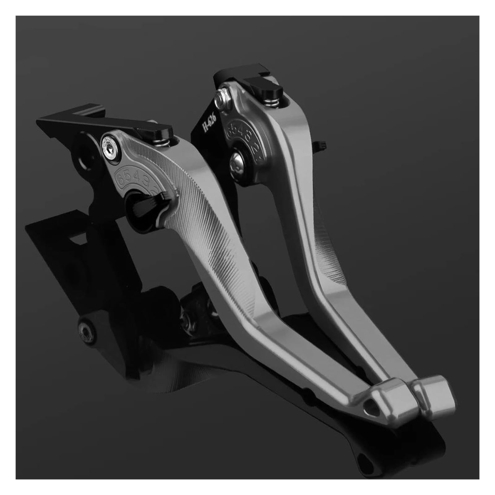 Usqbuzhhk Titanium Brake Clutch Lever Motorcycle Adjustable Brake Clutch Levers For Transalp Xl750 Xl 750 2023-2025(Titanium)