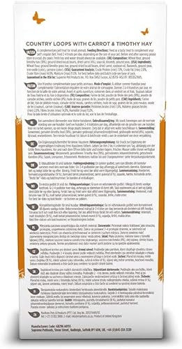 Miniatura 3 de Supreme Petfoods Selective Naturals - Bucles de campo con zanahoria y heno Timothy (paquete de 4)