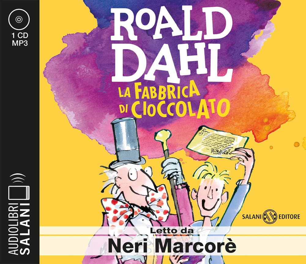 La fabbrica di cioccolato letto da Neri Marcorè. Audiolibro. CD Audio formato MP3 (Audiolibri)
