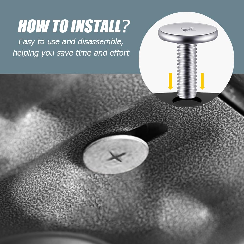 Carkio Lower Engine Cover Bolt Pin Screws Radiator Engine - Want It All - View #9