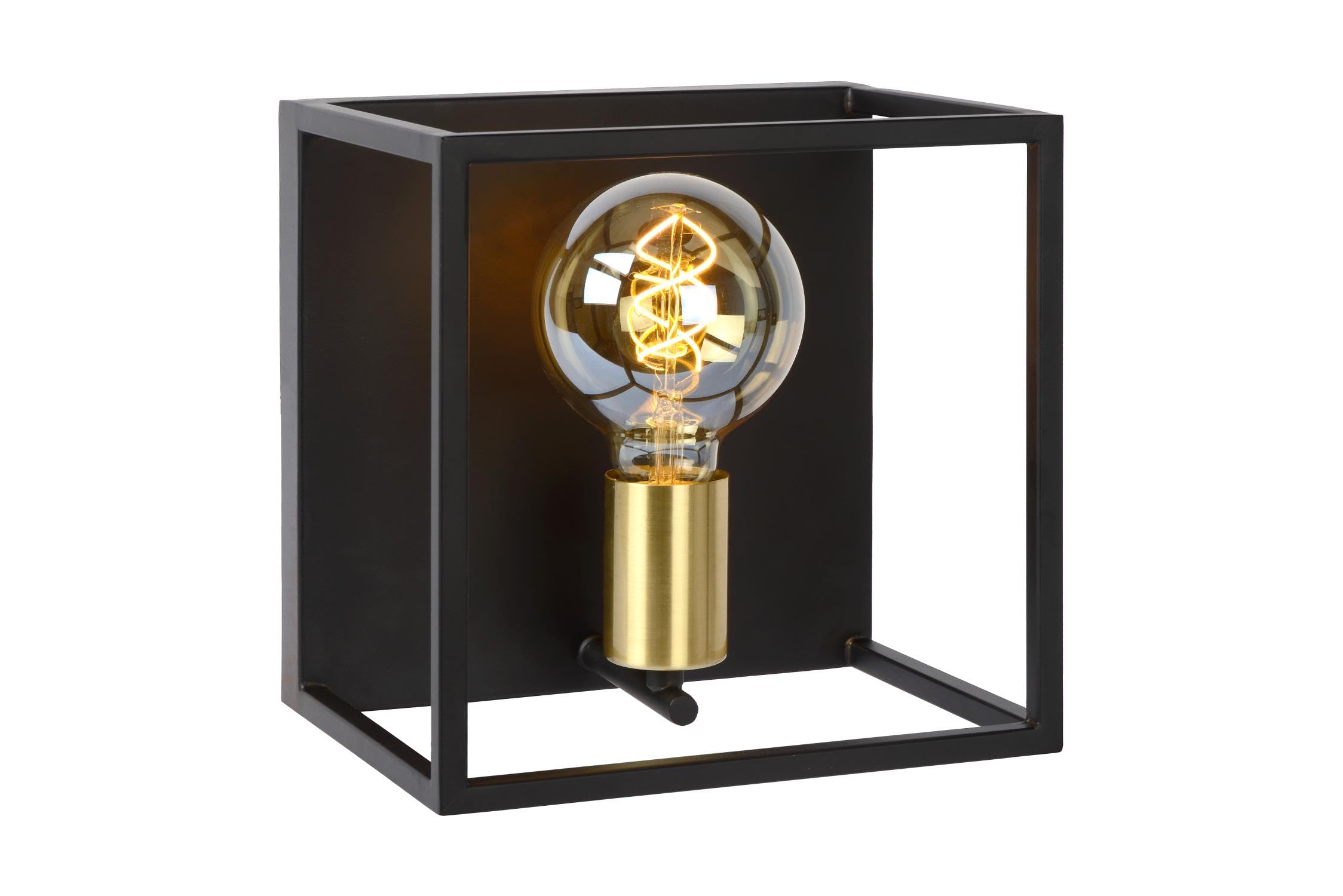 LUCIDE Ruben - Wall Light - 1xE27 - Black