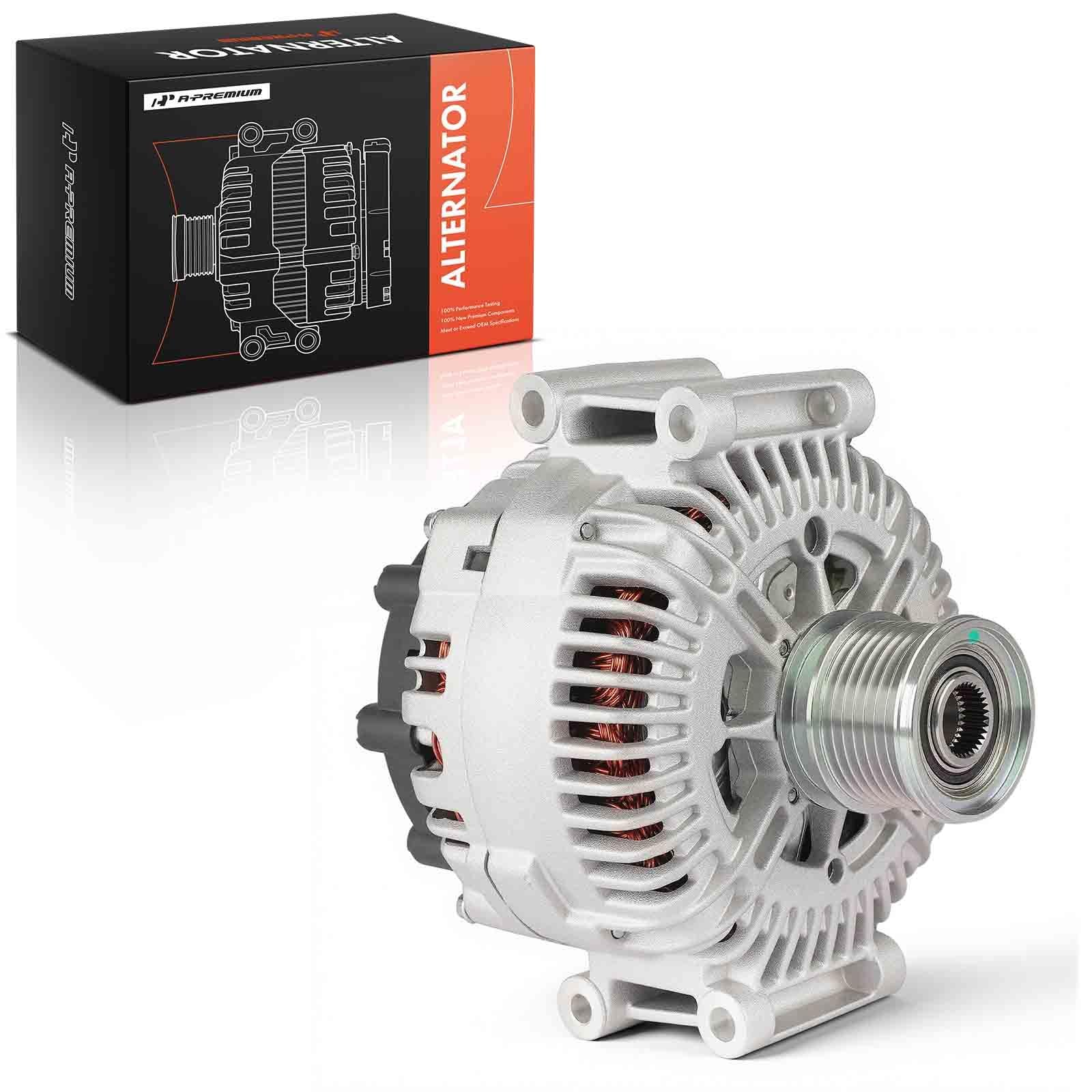 Photo 1 of A-Premium Alternator 12V 180A CW 7-Groove Clutch Pulley