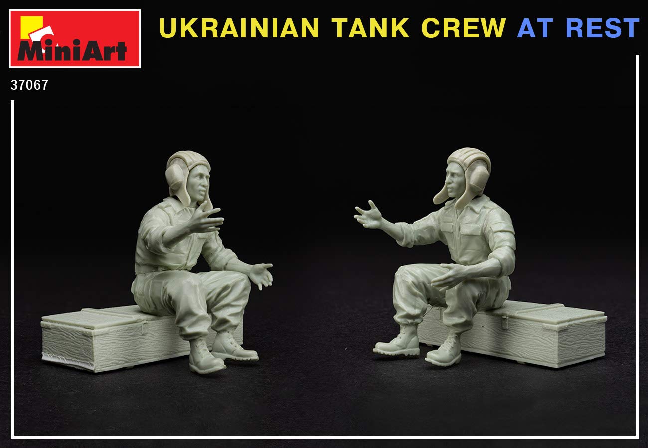 Miniart 1:35 - Ukrainian Tank Crew at Rest, Various - Image 2