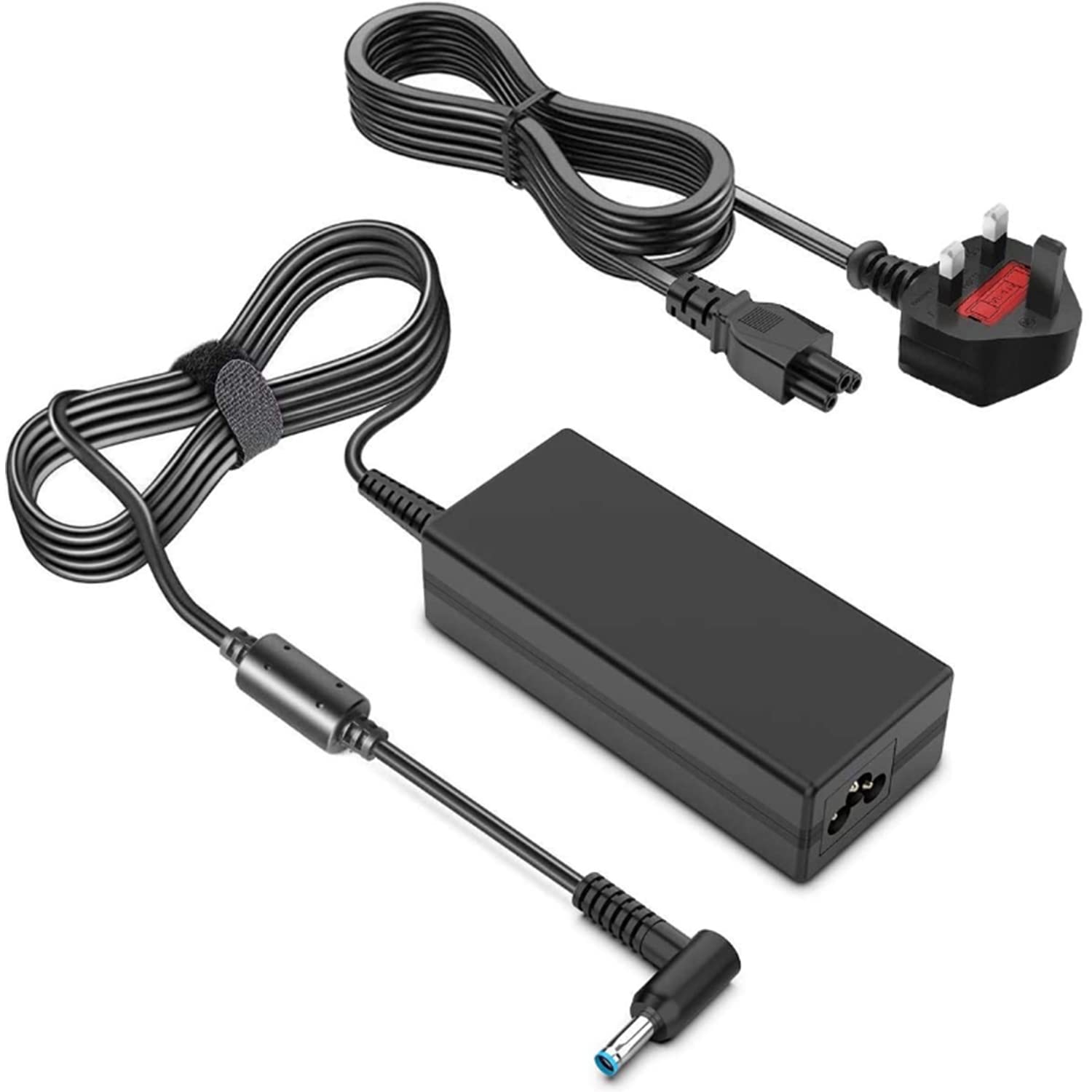 65W Laptop Charger for HP Pavilion EliteBook ChromeBook Probook Zbook Envy Spectre x360 Smart Portable Charger, 45w 19.5V 4.5x3.0mm Power Cable Adapter for Laptop Computer