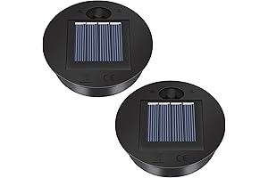 2 Pack Solar Lights Replacement Top - 7 lumens LED Umbrella Solar...
