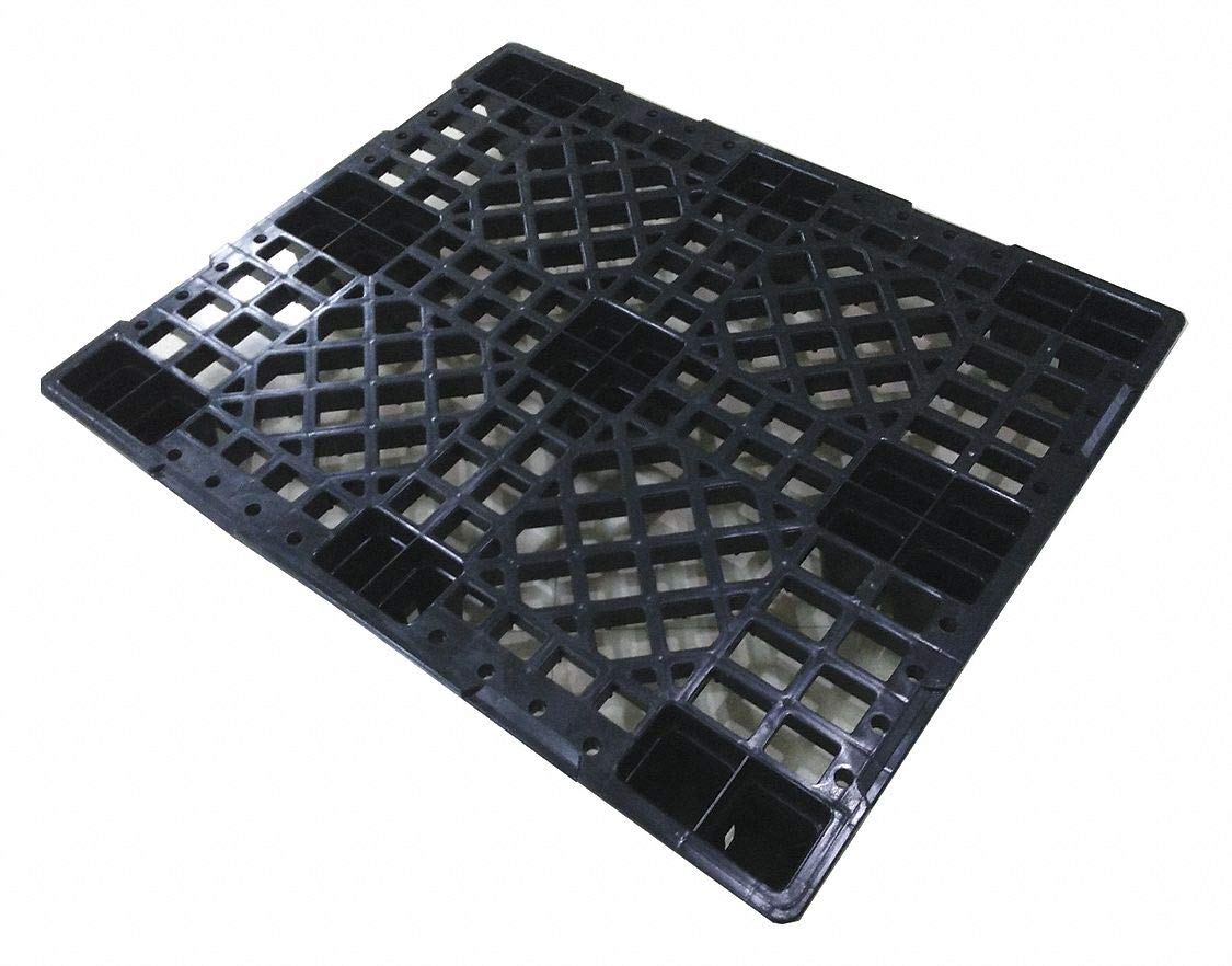 48 Inl X 40 Inw X 6 Inh,4-Way Nestable High Density Polyethylene Pallet,-2040012447