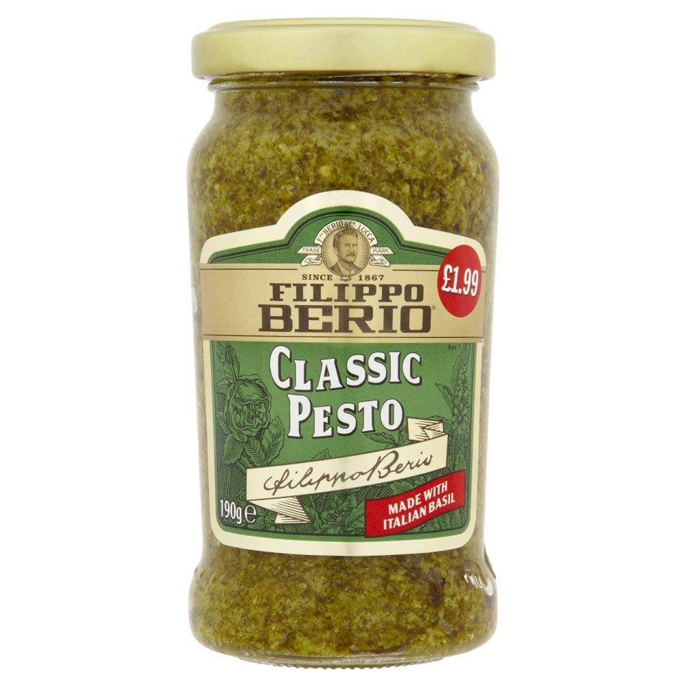 Filippo Berio Pesto Classic 190 g (opakowanie 6 x 190 g)