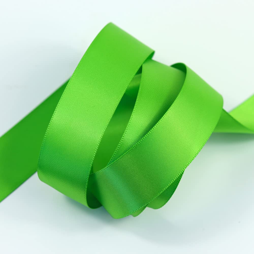 Double Sided Satin Ribbon, 27 Solid Colours, 10 Metre Reel, Fabric Ribbon for Gift Wrapping Cake, Wedding Party Decoration