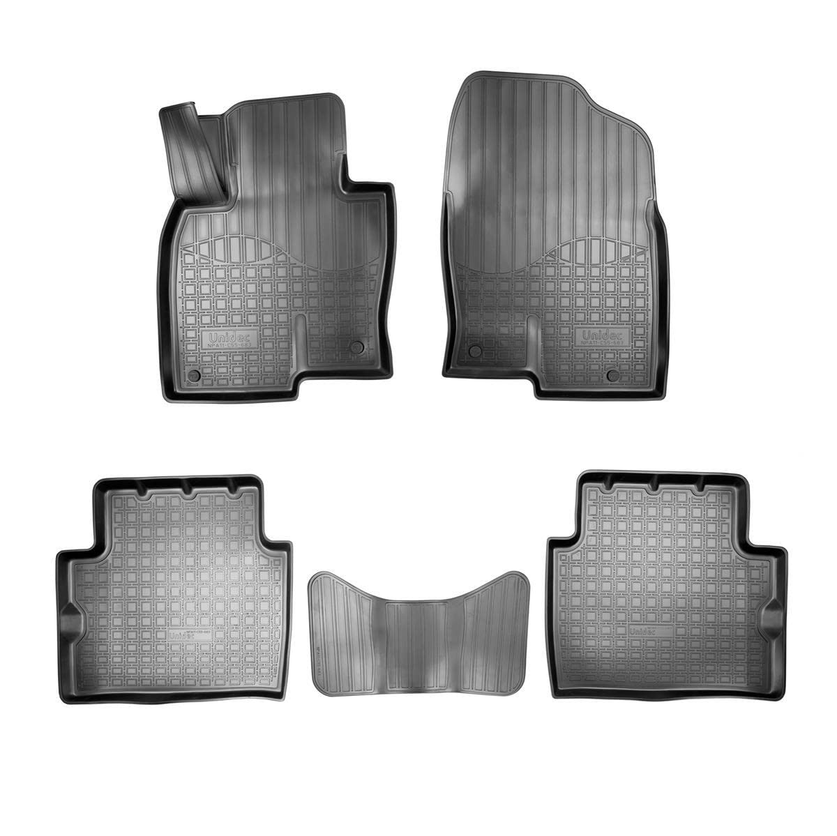 Recambo Alfombrillas de goma 3D aptas para Mazda CX-5 | Tipo KF | año de fabricación a partir de 2017 > | Ajuste perfecto con borde
