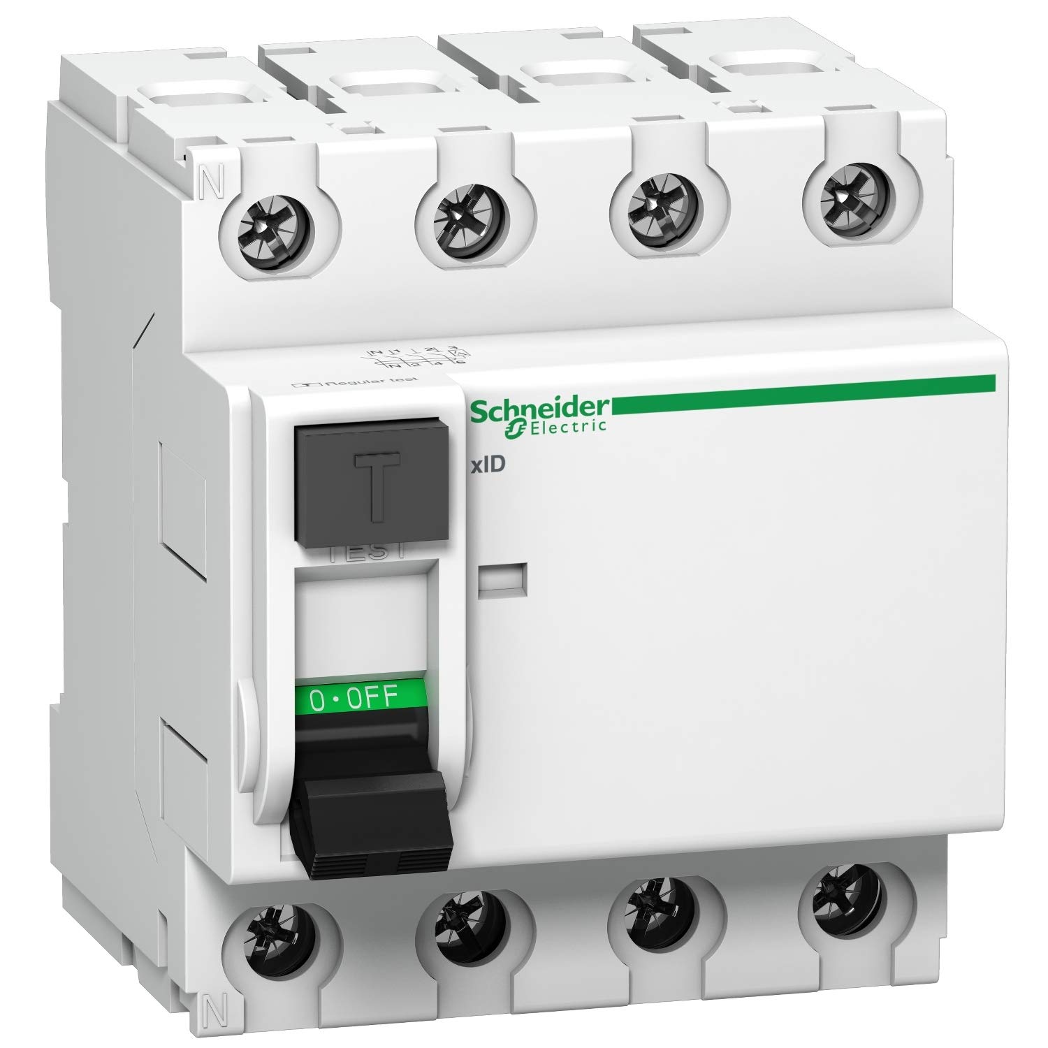 Schneider Electric A9N16253 Acti 9 RCCB xID 4P 25A 100mA AC-type