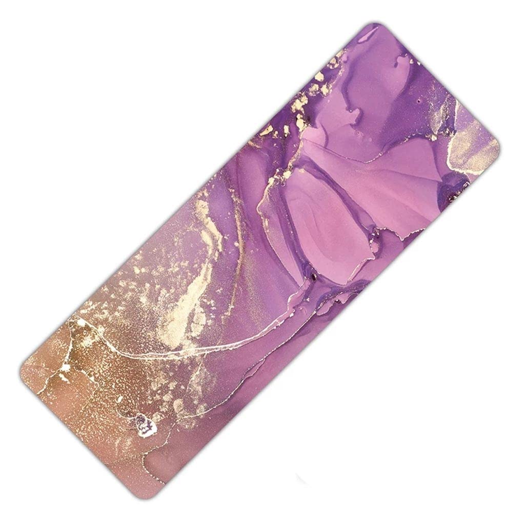 Yoga Mats 1 5 mm Natural Rubber Suede Pilates Home Women Fitness
