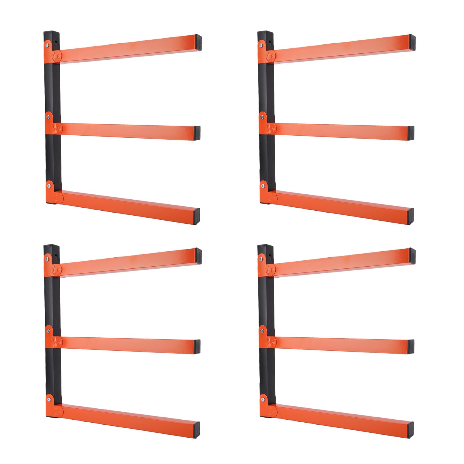 ViaGasaFamido Holzlagerregal Garagenregal 4er Pack for Garage Werkstatt