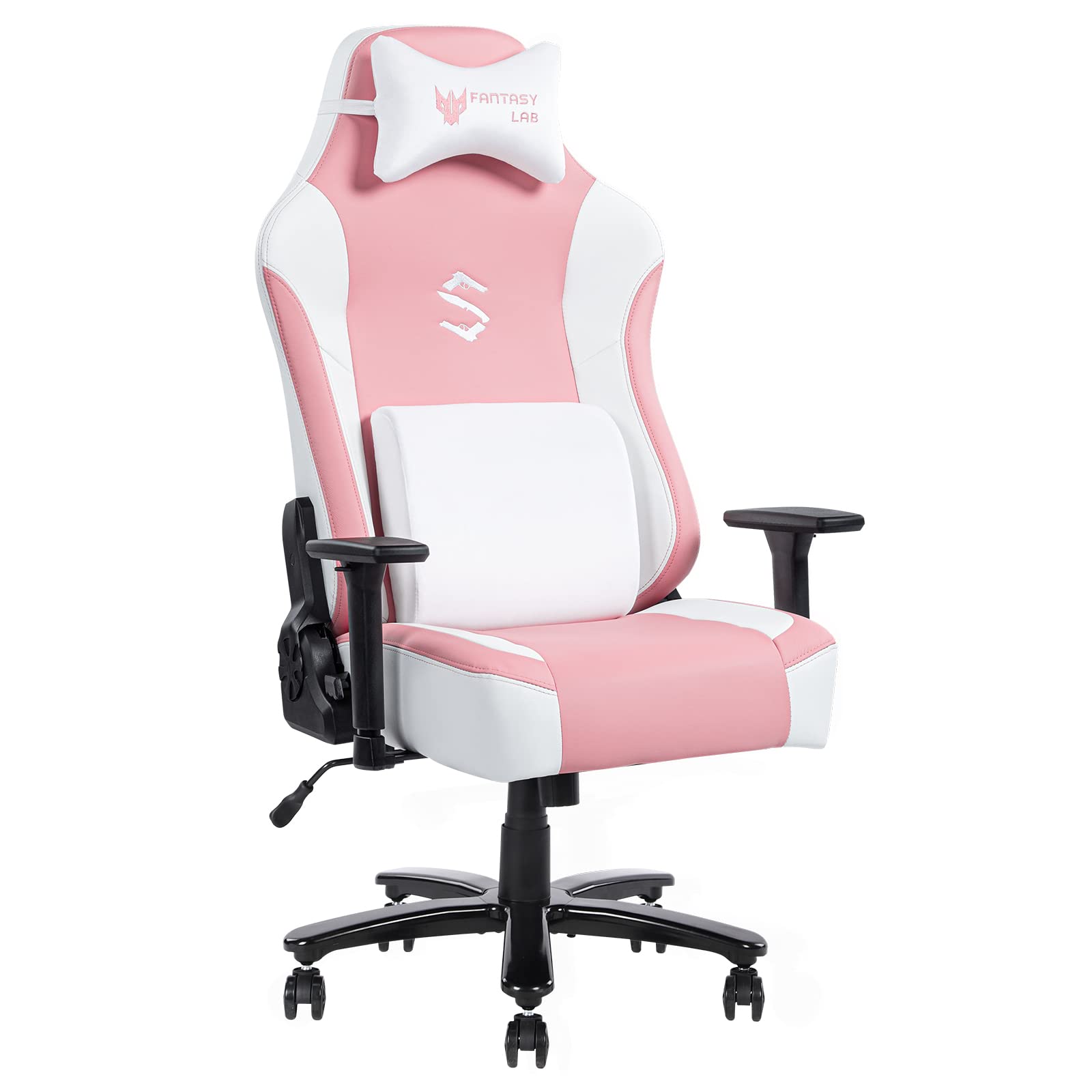 Buy FANTASYLAB Big and Tall Gaming Chair 400lb Pink Gaming Chair