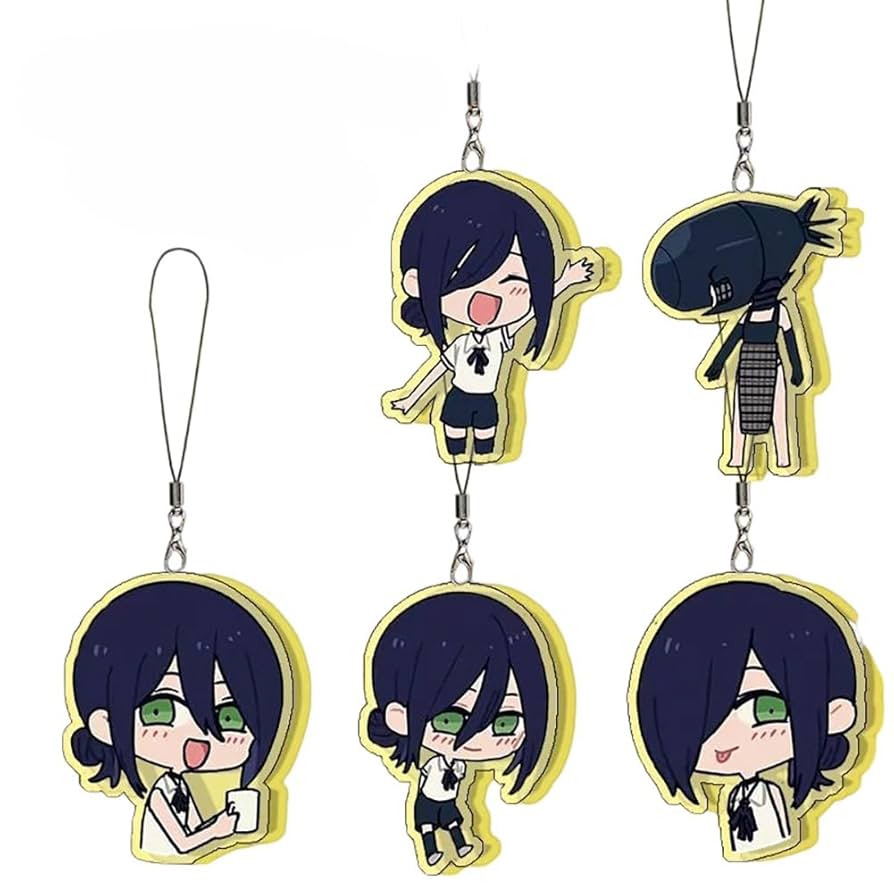 チェンソーマン レゼ アクリルキーホルダー Amazon.co.jp: チェンソーマン レゼ キーホルダー 5点入り