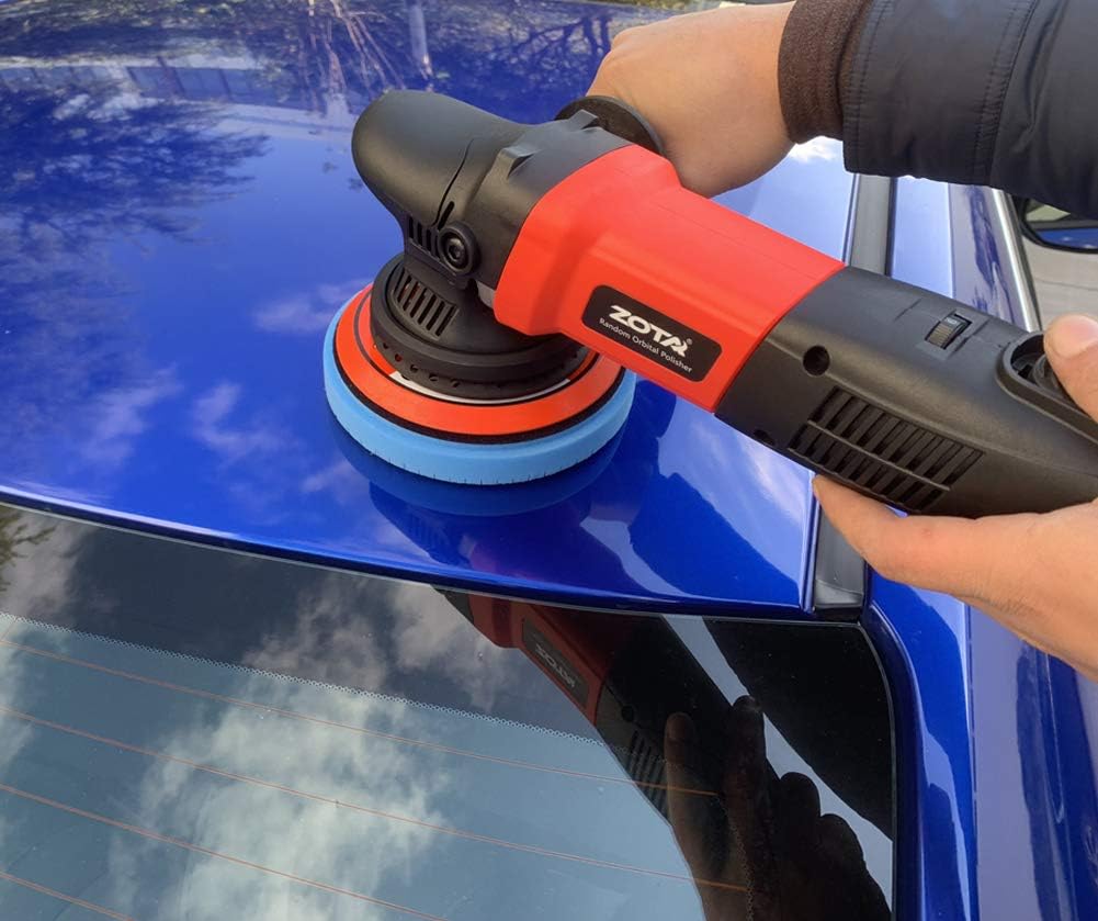 ZOTA Buffer Polisher, 15mm Long-Throw Orbital Polisher, 6-inch Dual Action Polisher 850w Polisher for Car Detailing with Variable Speed Soft Start-RP1506 : Automotive