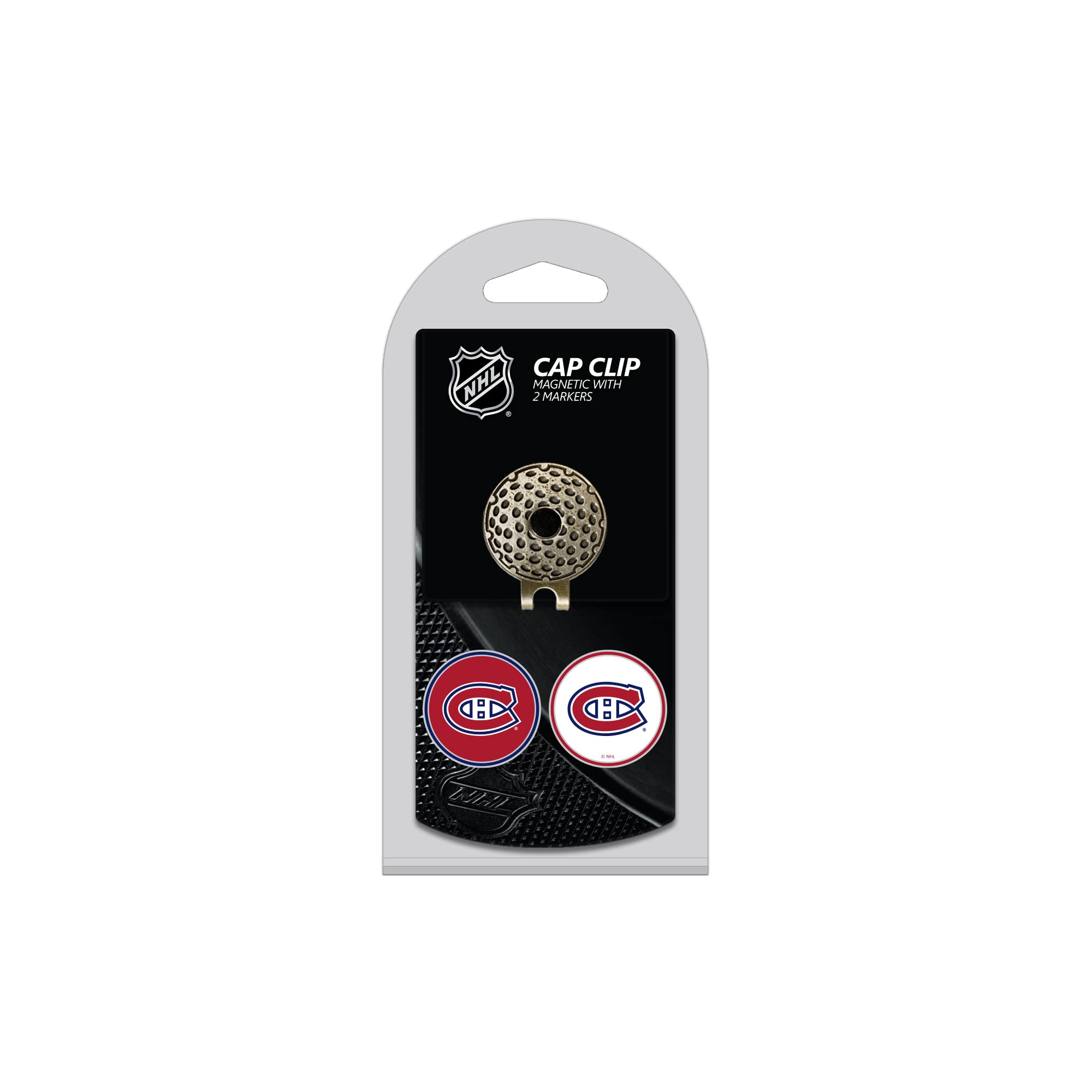 NHL Cap Clip with 2 Golf Ball Markers