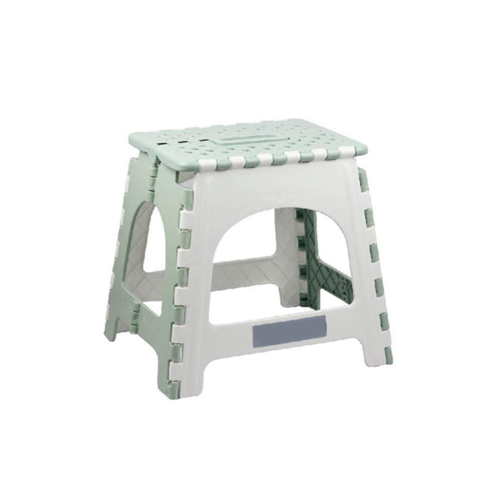 Exquisiter Campinghocker Tragbarer Stuhl-Sitz Fußbank Kunststoff Trittschemel Haushalt Badezimmer Küche Garten Camping rutschfeste Klappsitz (Color : A2)