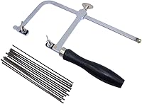 Vista 1 de Jeweler's Saw Frame Adjustable with 144 Blades Professional Jewelry Making Kit