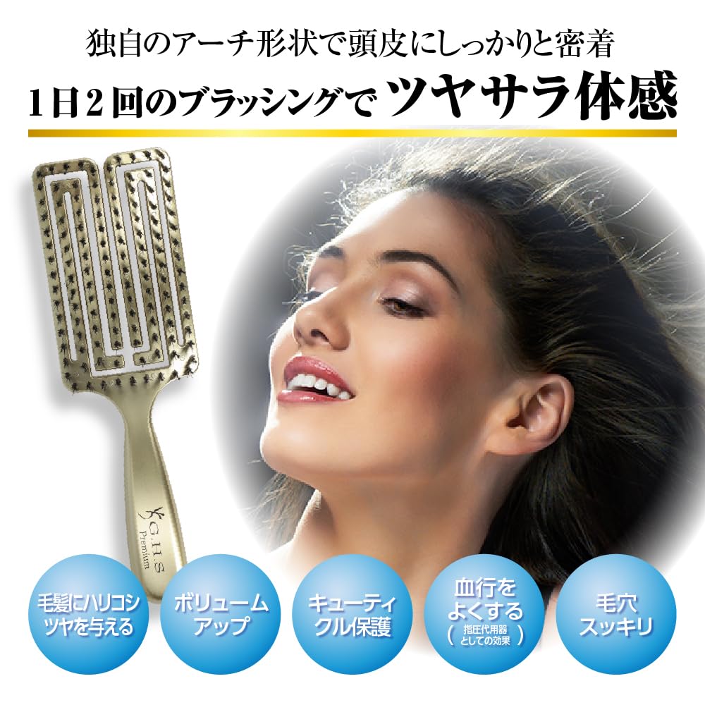 Amazon | G.H.S(ジーエイチエス）シャイニングコントロールブラシ