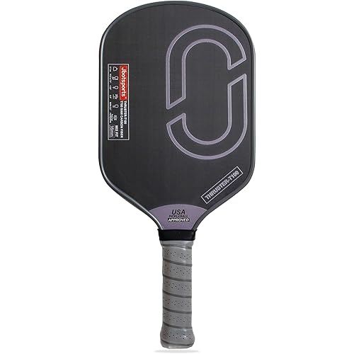 T700 Carbon Fiber Pickleball Paddle with 16MM Polypropylene Honeycomb Core, Textured Surface with High Grit & Spin, Professional Pickleball Racket Designed for Ultimate Spin Control