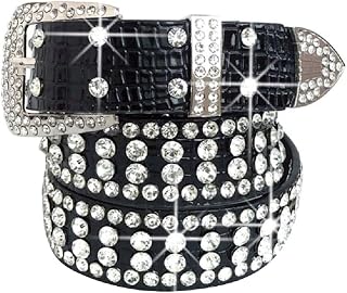Cinto brilhante cravejado para jeans fashion cowgirl Western Jeans cinto cinto cinto para jeans