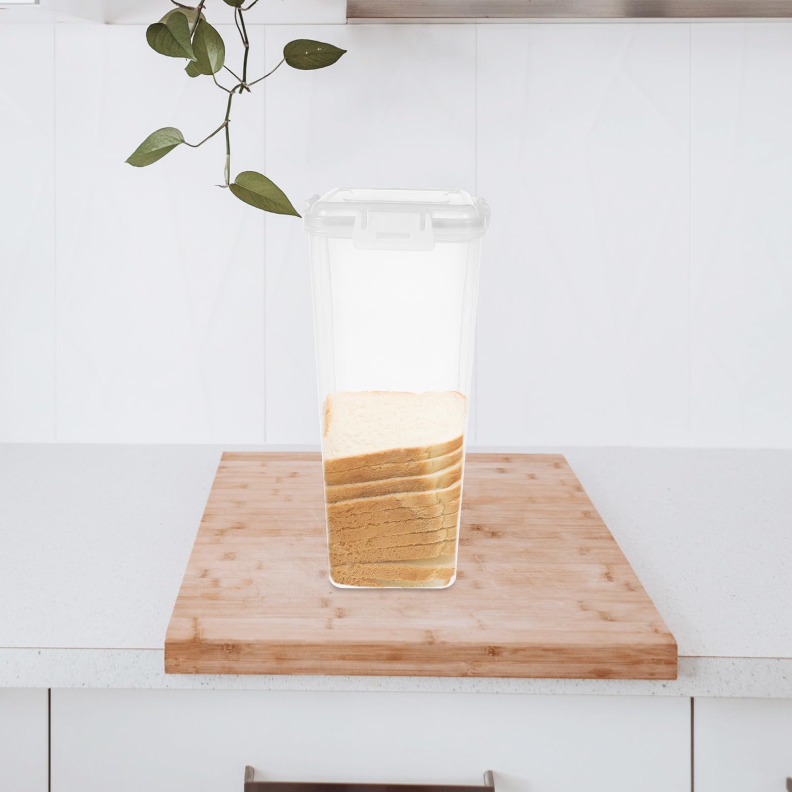 Boîte Tiroir Blanc 1 PC Boîte de Rangement Alimentaire Étanche pour Réfrigérateur Récipient Transparent Maison pour Toasts Rangement Pratique Frigo