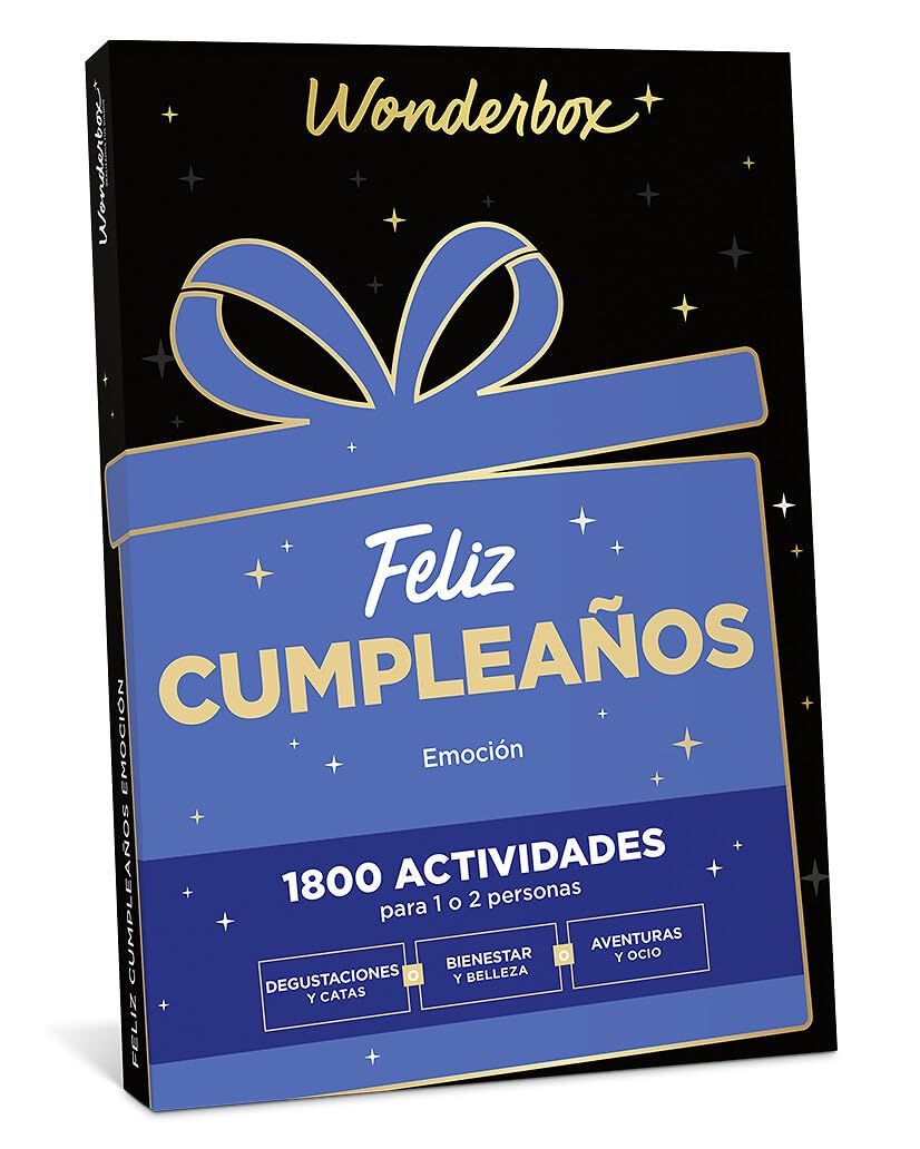 WONDERBOX - Caja regalo - ¡Feliz cumpleaños! emoción