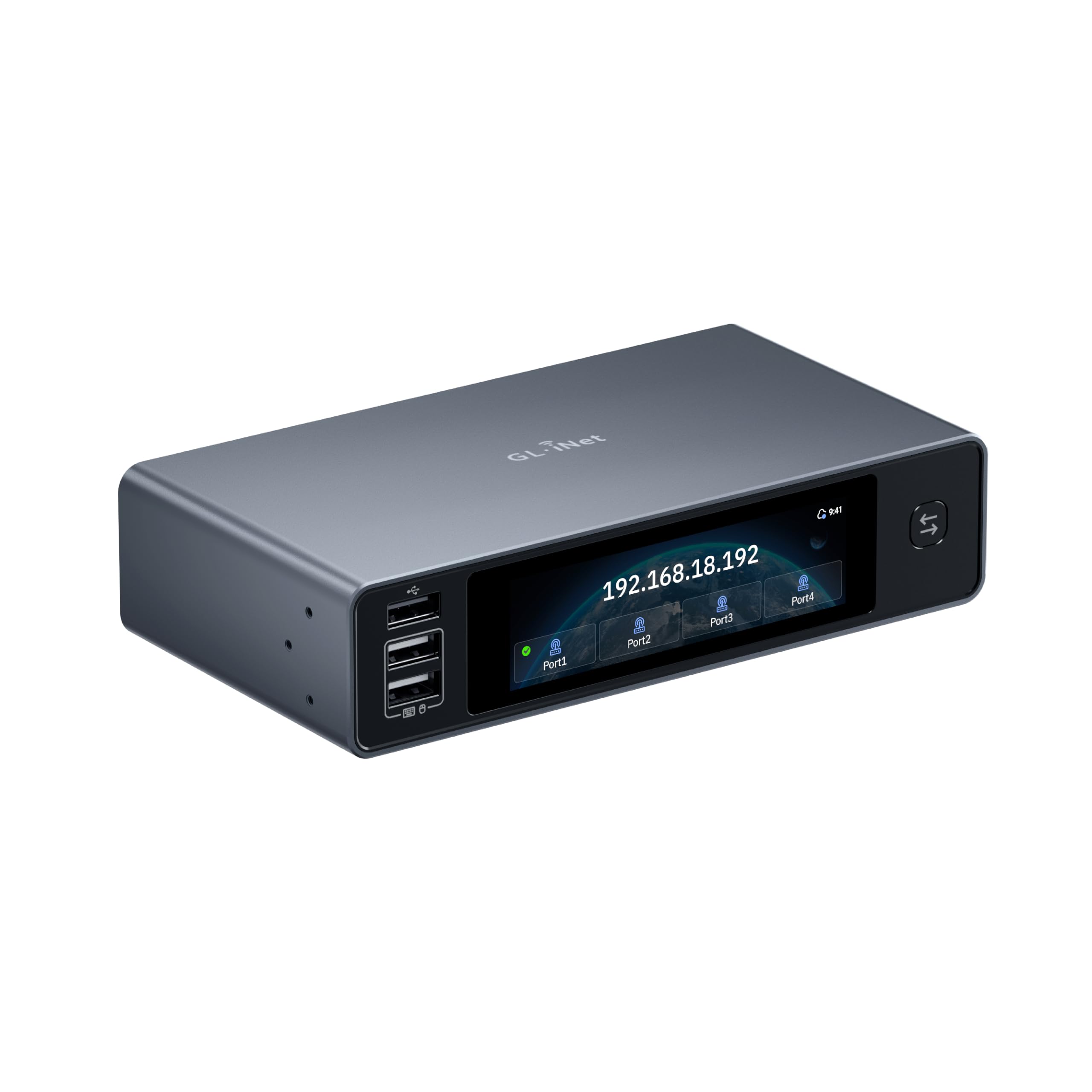 Comet X (GL-RM4PE) Quad-Port Remote KVM for Home Lab and IT Pro