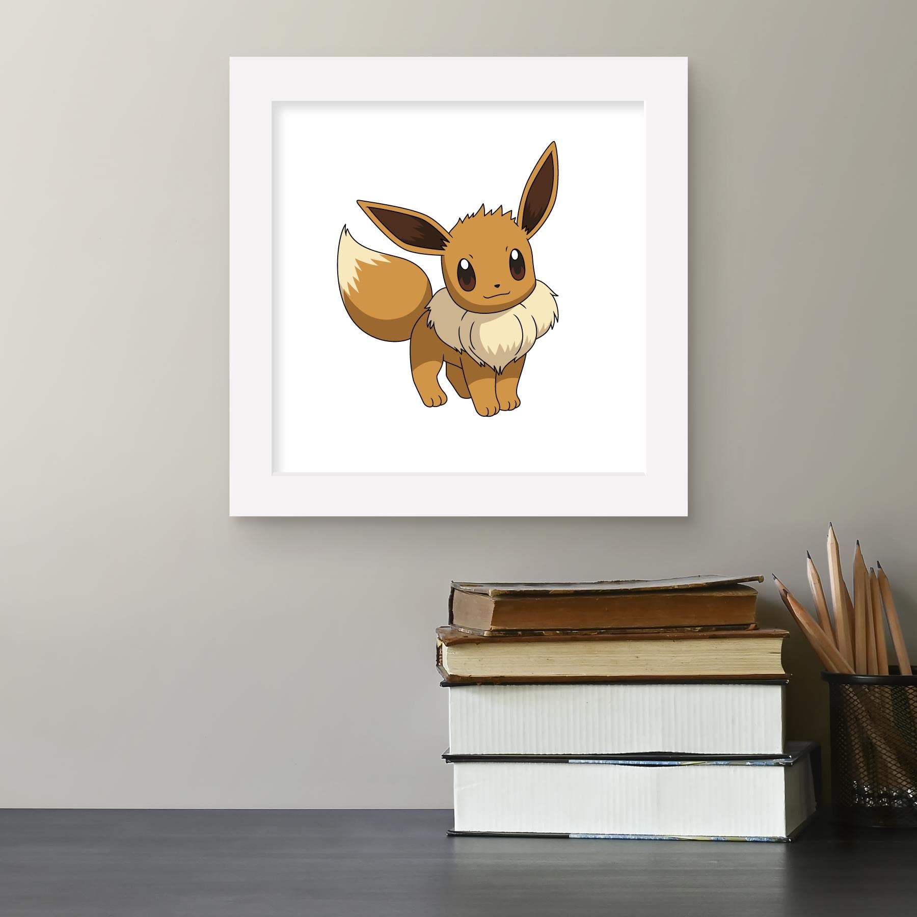 ゴッホ イーブイ キャンバス アート Sサイズ 35×45cm【イーブイ アート