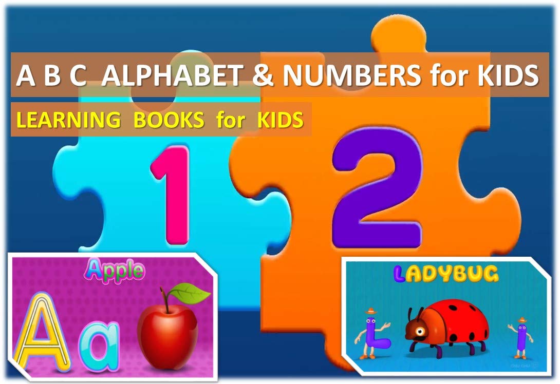 Buy ABC Alphabet & Numbers for Kids Learning Books for Kids: Alphabet ...