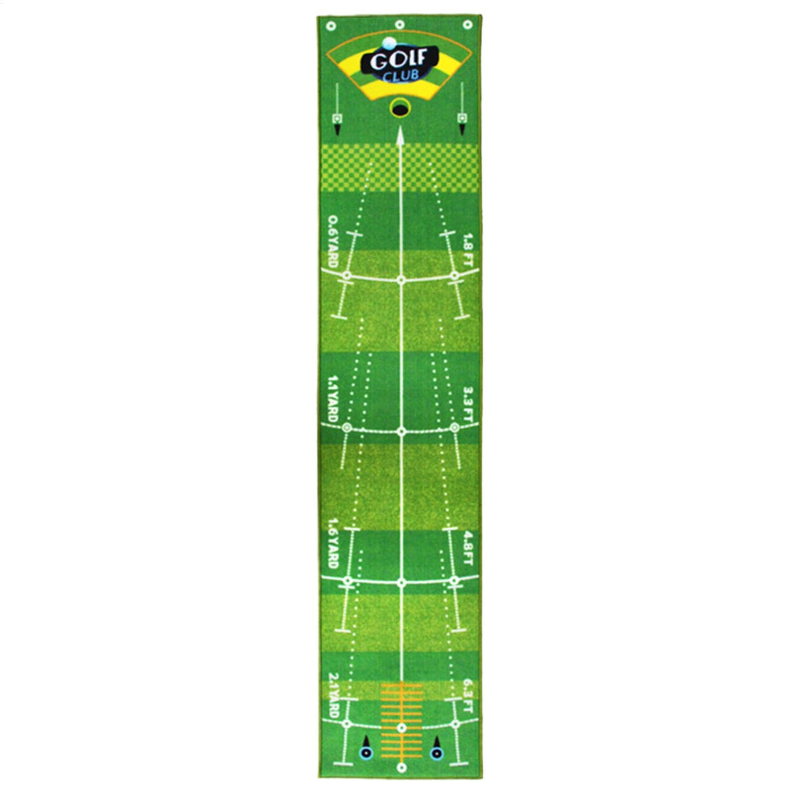 Alfombrilla Putting Green 49,8 cm x 2,38 m Base Antideslizante Ayuda de