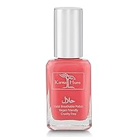 Vista 32 de Karma Naturals - Esmalte de uñas Halal certificado – transpirable y permeable al agua, apto para Wudu (Aabidah)