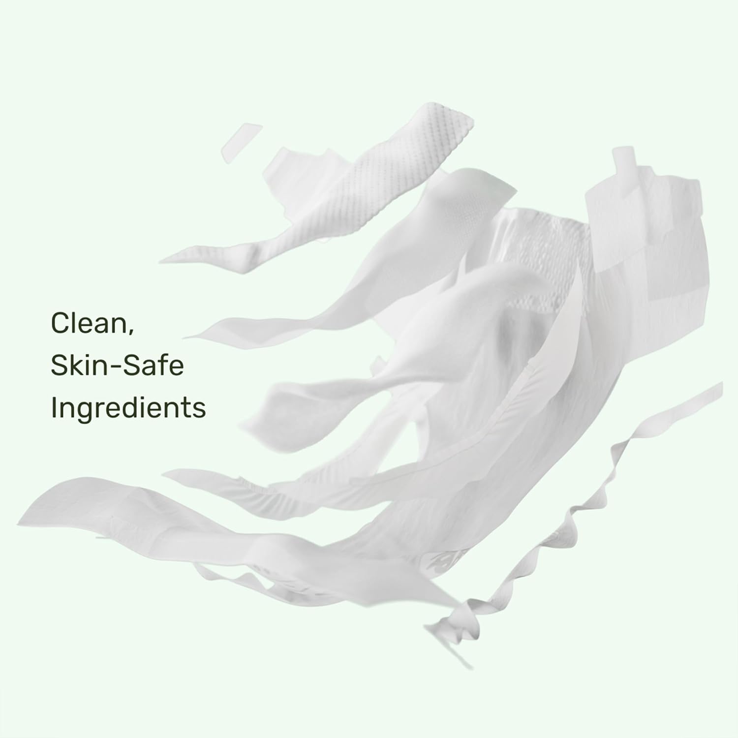 Parasol Clear+Dry Natural Disposable Diaper Pants, RashShield Protection and Active 360 Comfort Wrap, Hypoallergenic Training Diapers, Size 4 (2T-3T), 96 Count