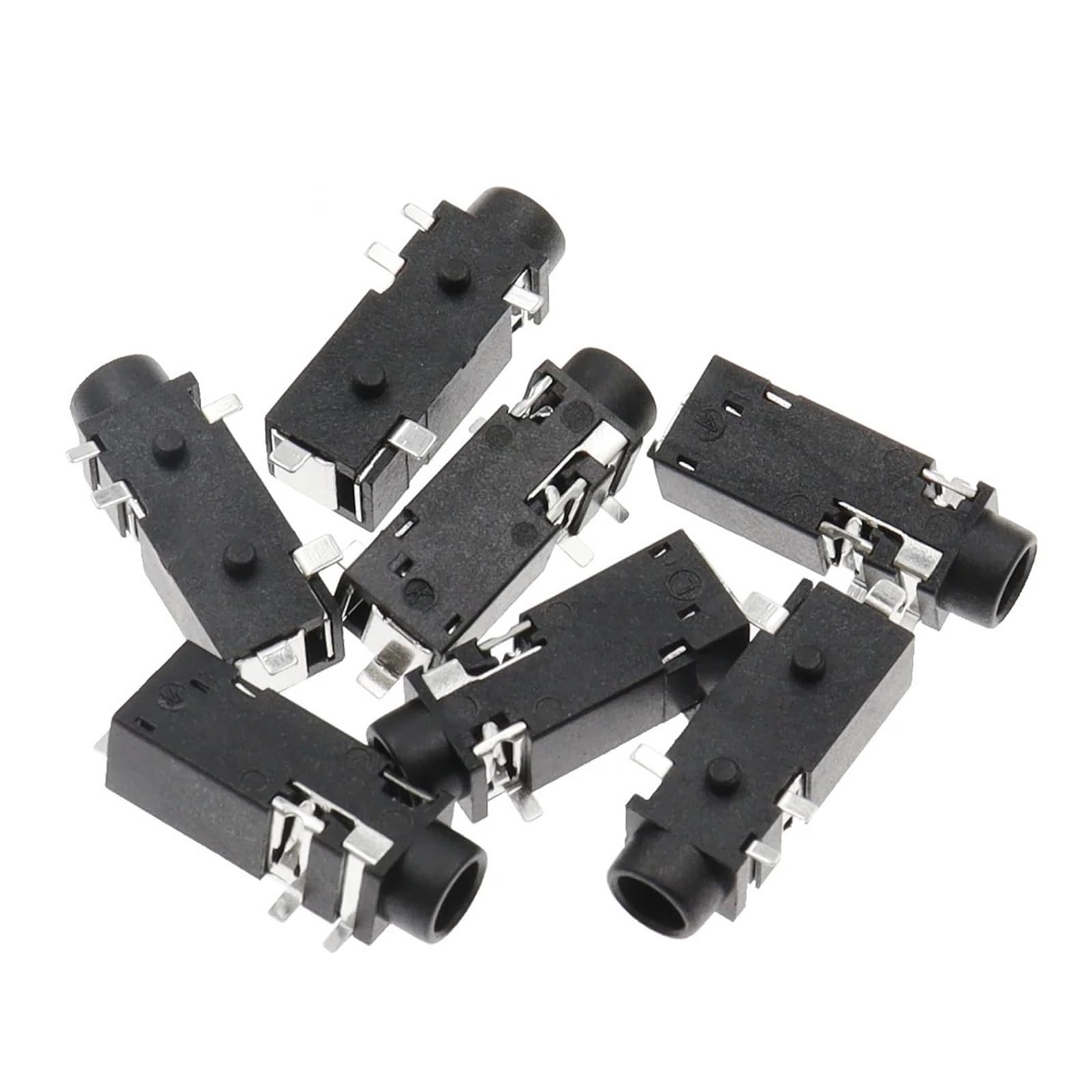Prise jack 3.5mm PJ-328 composant CMS 5 broches pour soudure propre de casque